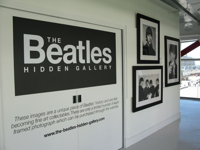 Logo Design + Exhibition Design | The Beatles Hidden Gallery