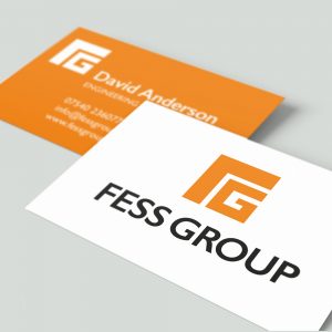 Business card branding Fess